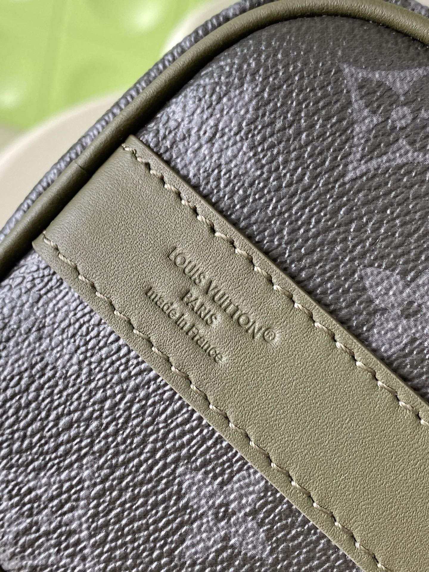 Louis Vuitton Keepall Bandouliere 25 Monogram Eclipse Handbag - Image 9