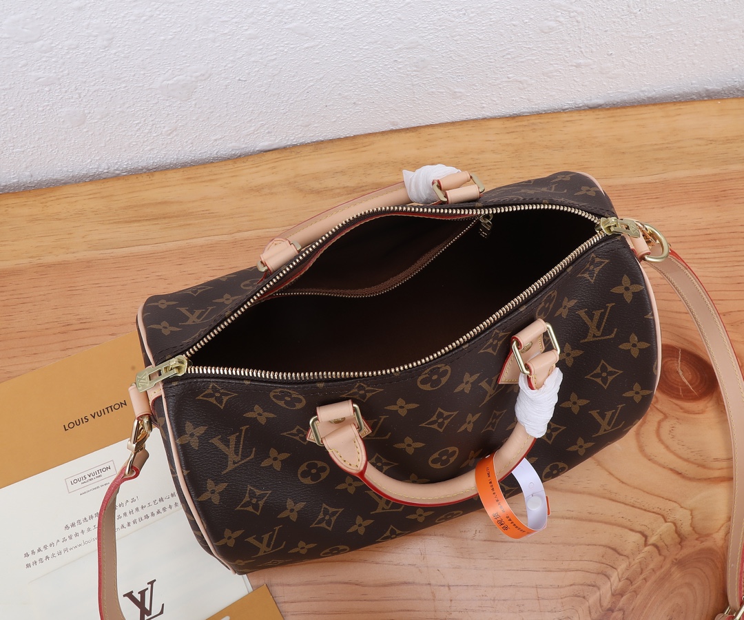 Louis Vuitton Speedy 30 Monogram Handbag - Image 9