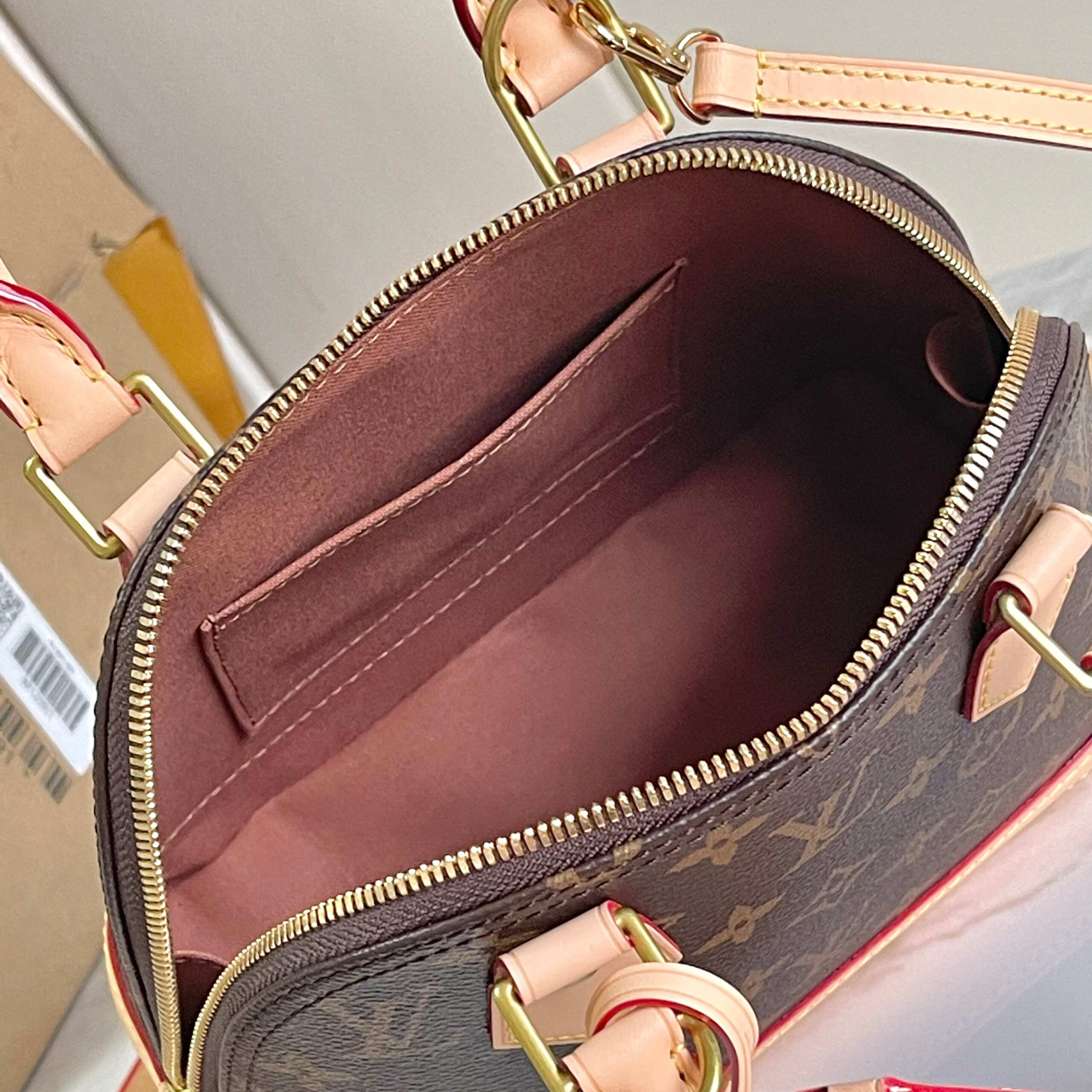Louis Vuitton Alma BB Monogram Canvas Bag M53152 - Image 9