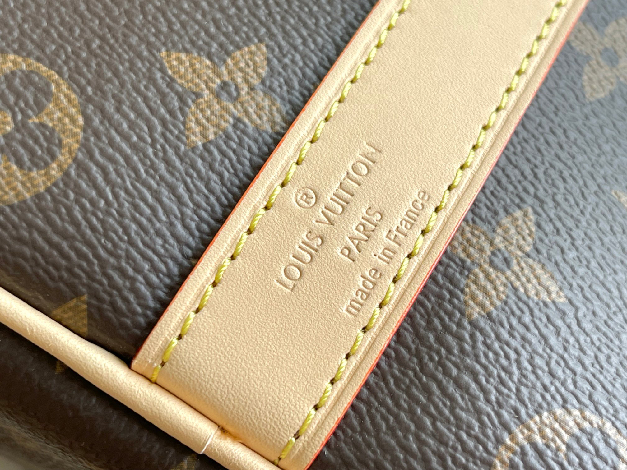 Louis Vuitton Keepall Bandouliere 50 Monogram Eclipse Travel Bag - Image 9