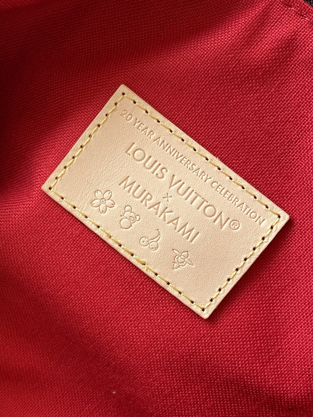 Louis Vuitton Speedy Bandoulière Handbag – LV x Takashi Murakami Cherry Monogram - Image 9