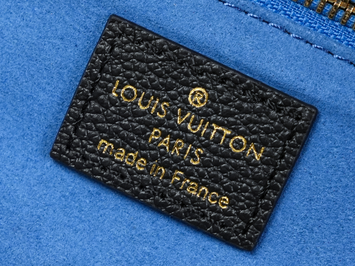 Louis Vuitton Neverfull MM Monogram Empreinte Leather Tote Bag - Image 9