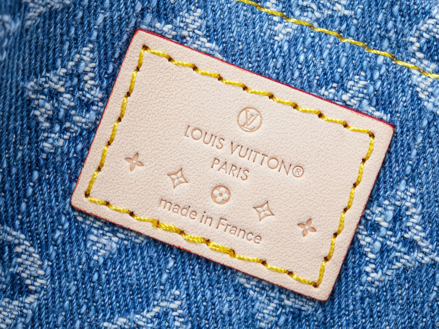 Louis Vuitton Rendez-Vous Sunset Denim Blue Shoulder Bag - Image 9