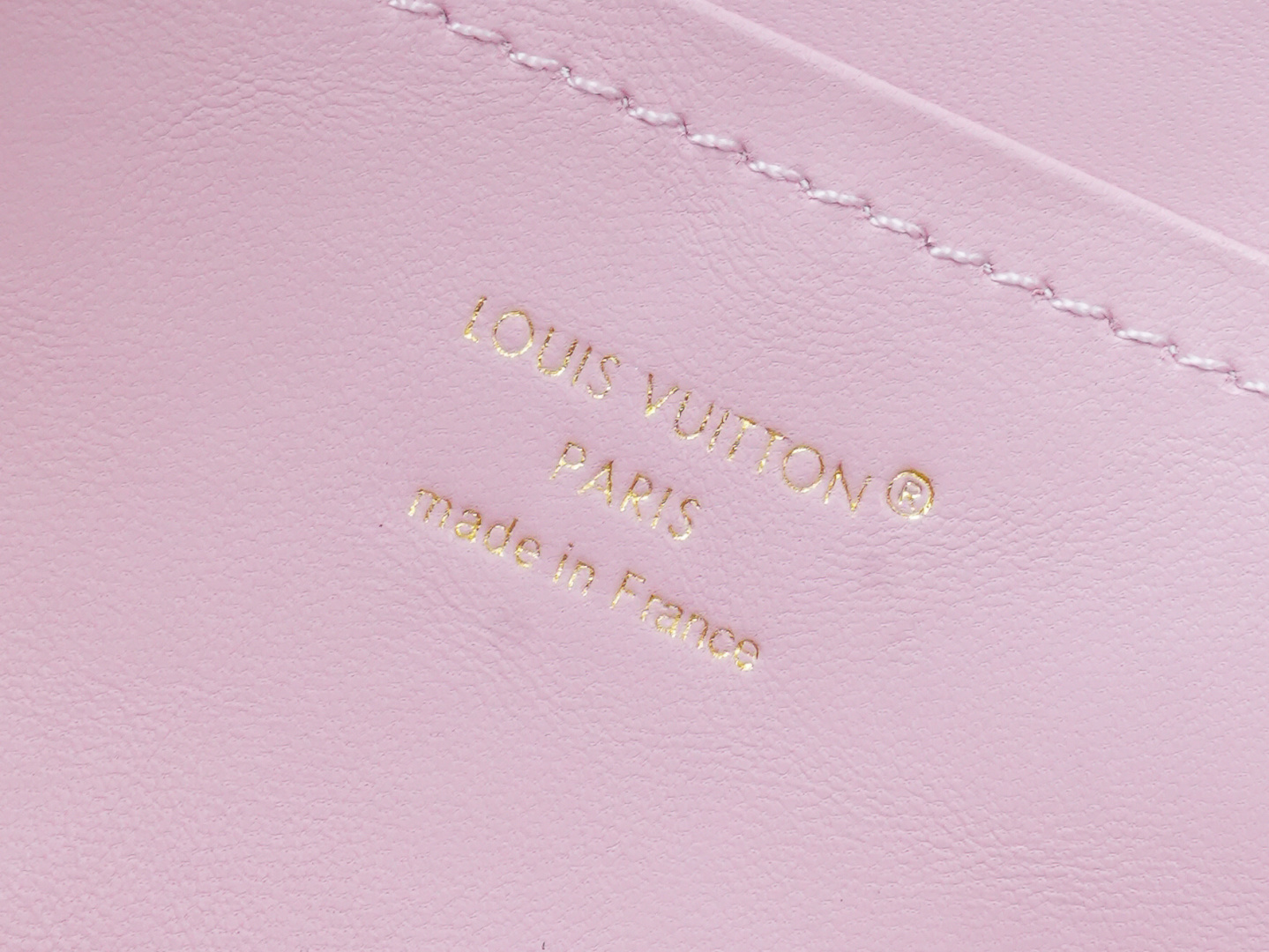 Louis Vuitton Alma BB Minigram Leather Handbag - Pink - Image 9