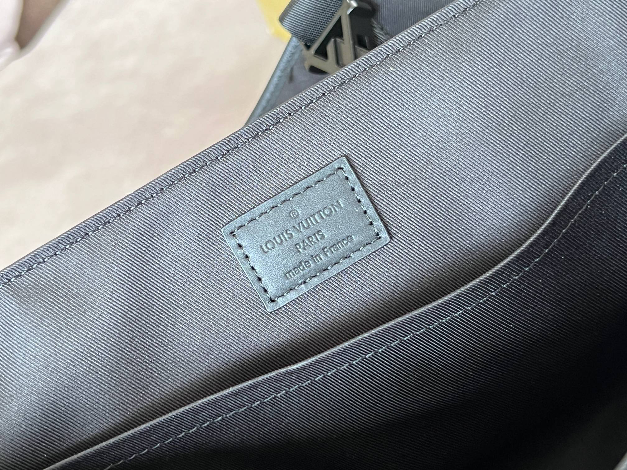 Louis Vuitton Voyager Small Messenger Bag in Monogram Shadow Leather - Image 9