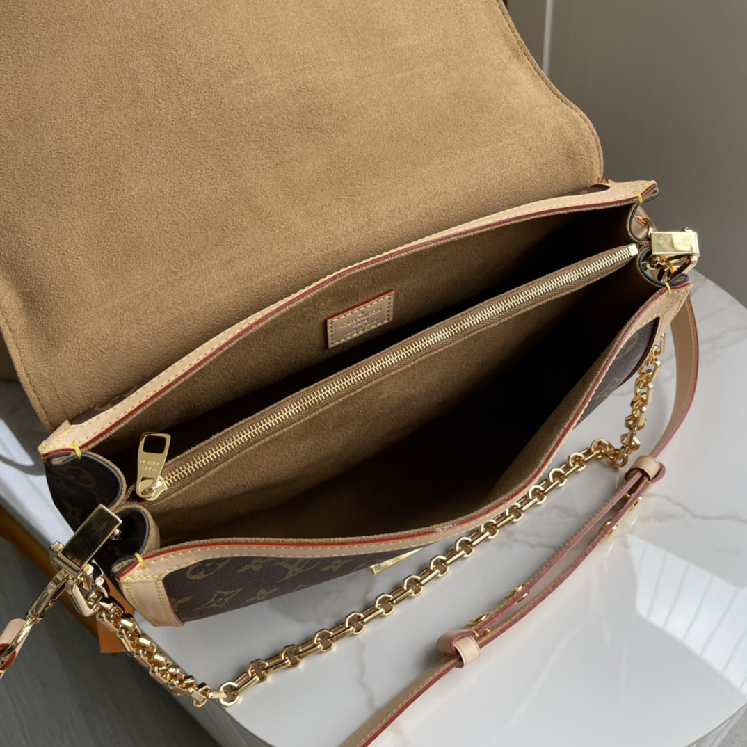 Louis Vuitton Dauphine Soft Large Handbag - Image 9
