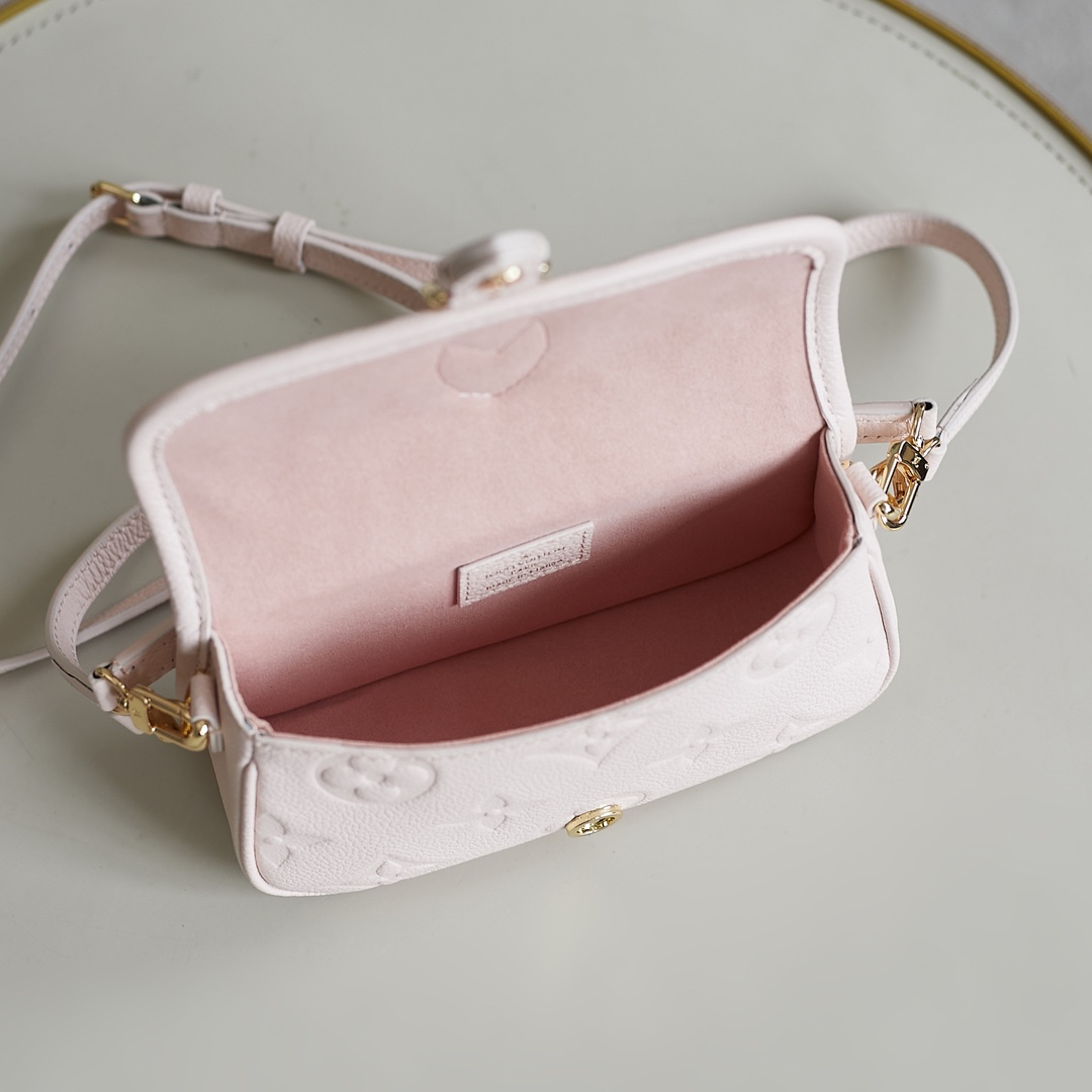 Louis Vuitton Nano Diane Handbag in Empreinte Leather - Image 9