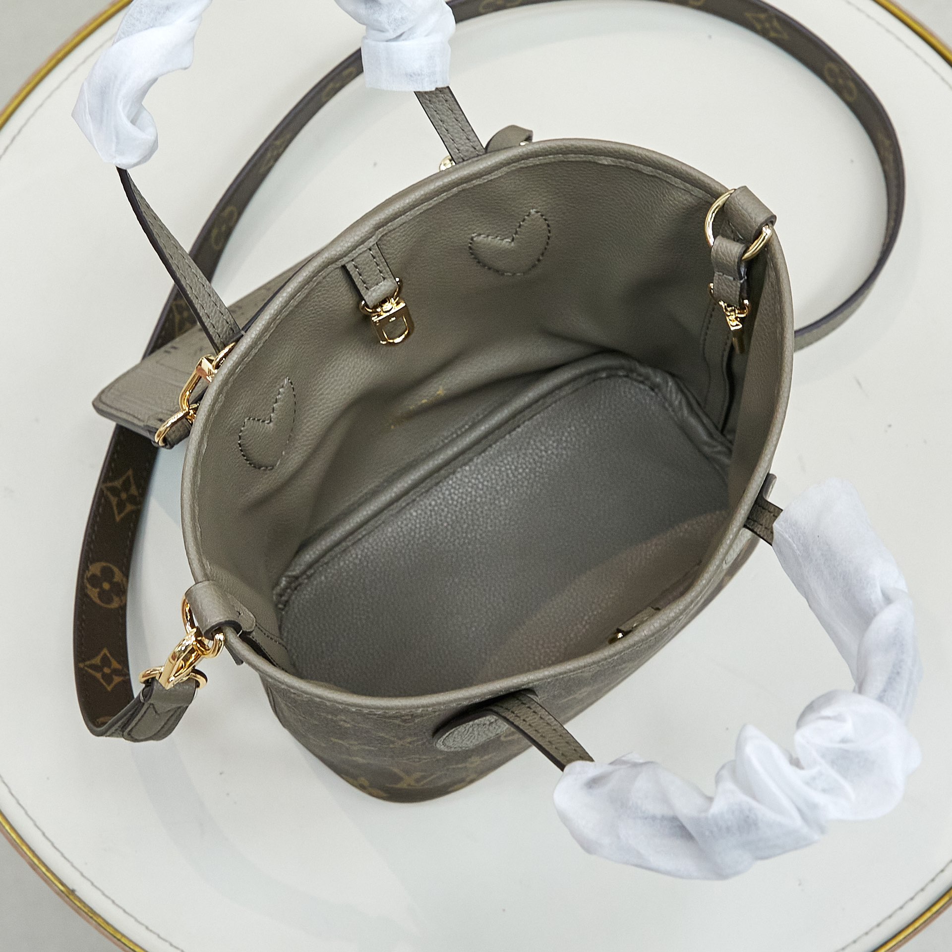 Louis Vuitton Neverfull Bandoulière Inside Out BB Handbag - Image 9