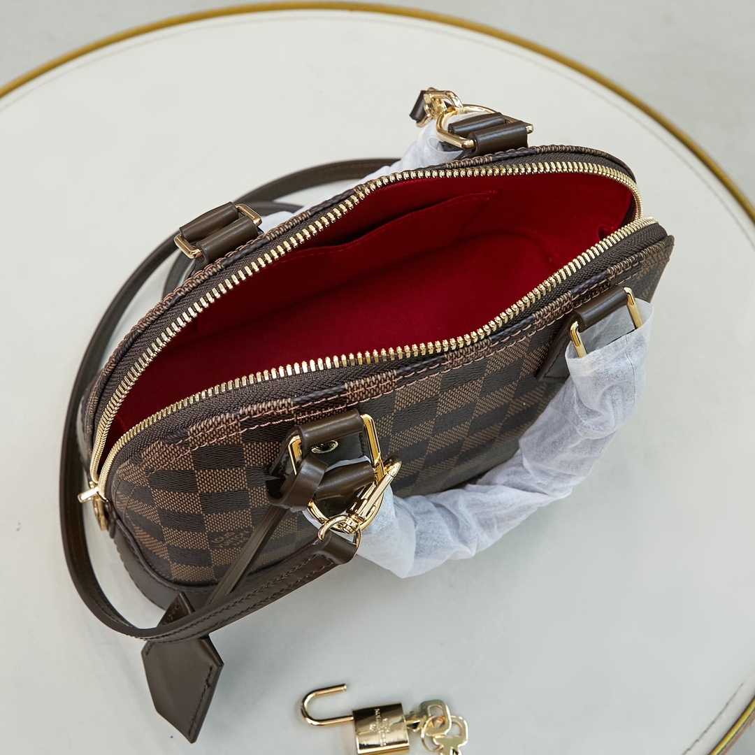 Louis Vuitton Alma Bridge Monogram Handbag - Image 9