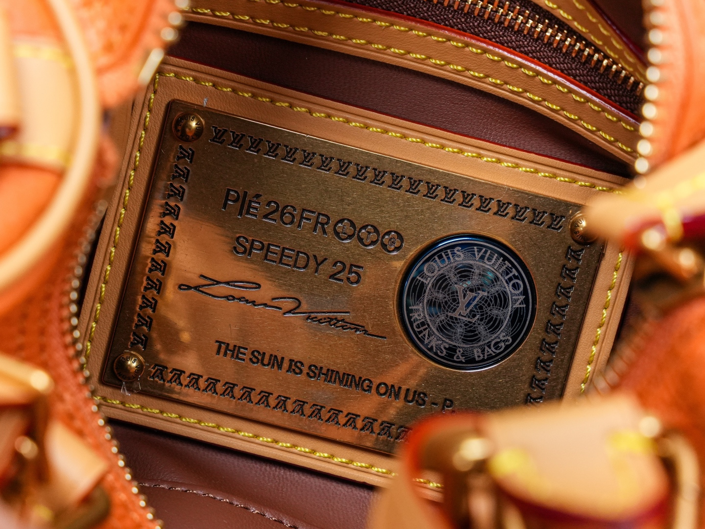 Louis Vuitton Speedy Bandoulière 20 Bag in Orange - Image 9