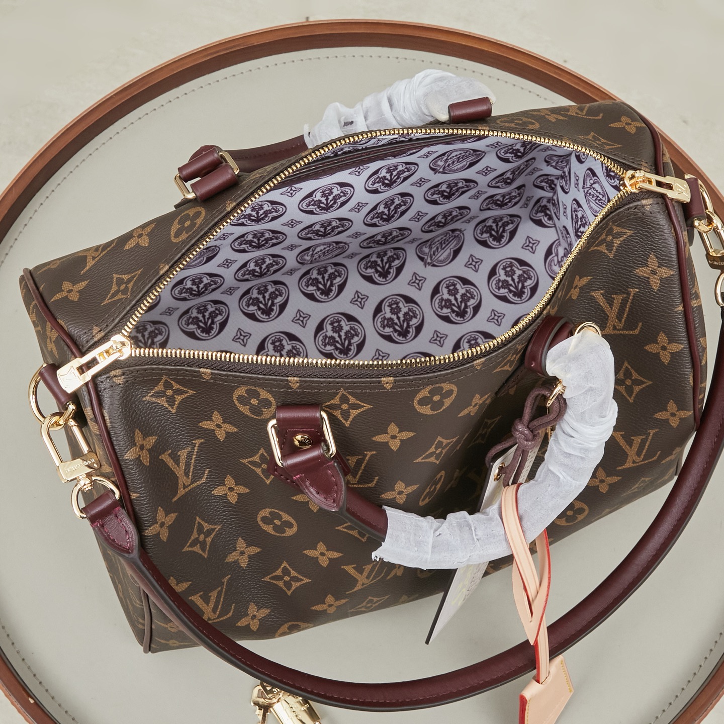 Louis Vuitton Speedy Soft 30 Boho Monogram Handbag - Image 9