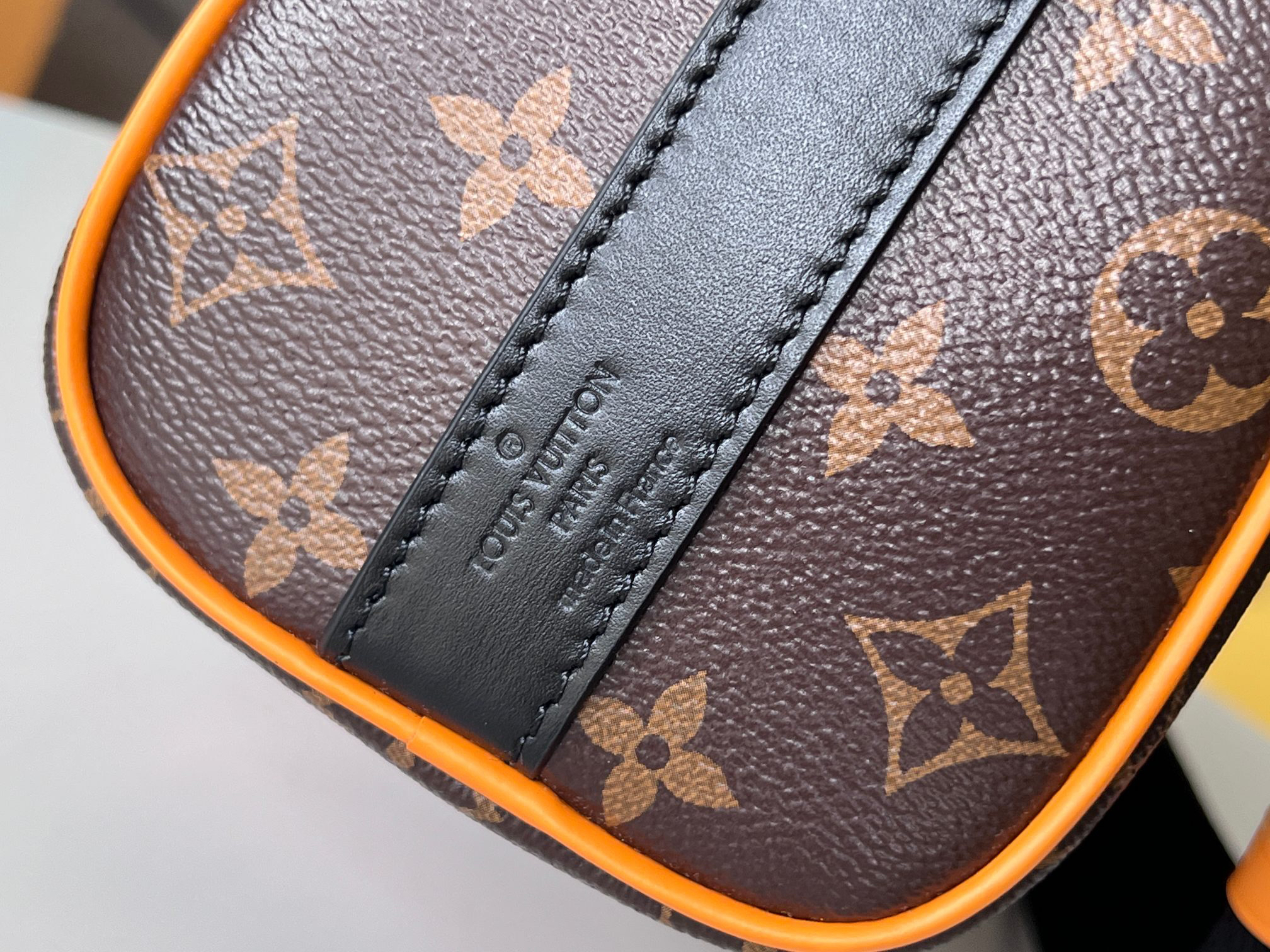 Louis Vuitton Keepall Handbag M46687 in Monogram Taurillon Leather - Image 9