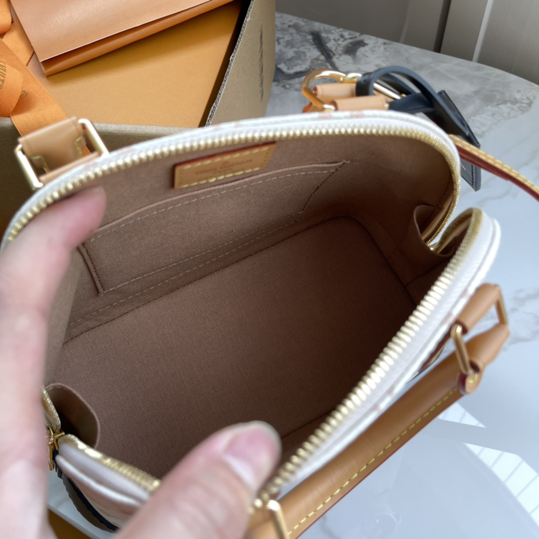 Louis Vuitton Alma BB Monogram Dune Crossbody Bag M46922 - Image 9