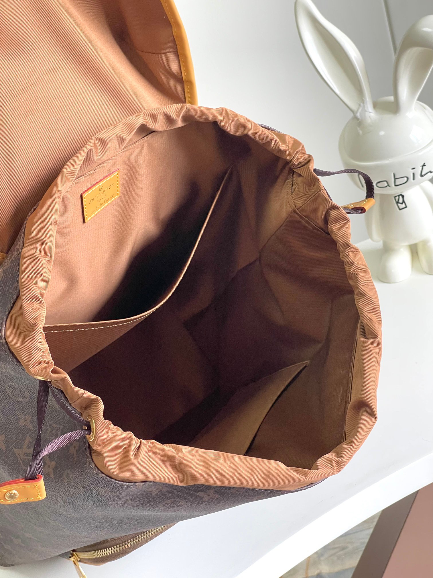 Louis Vuitton Montsouris Backpack in Monogram Dust Canvas - Image 9