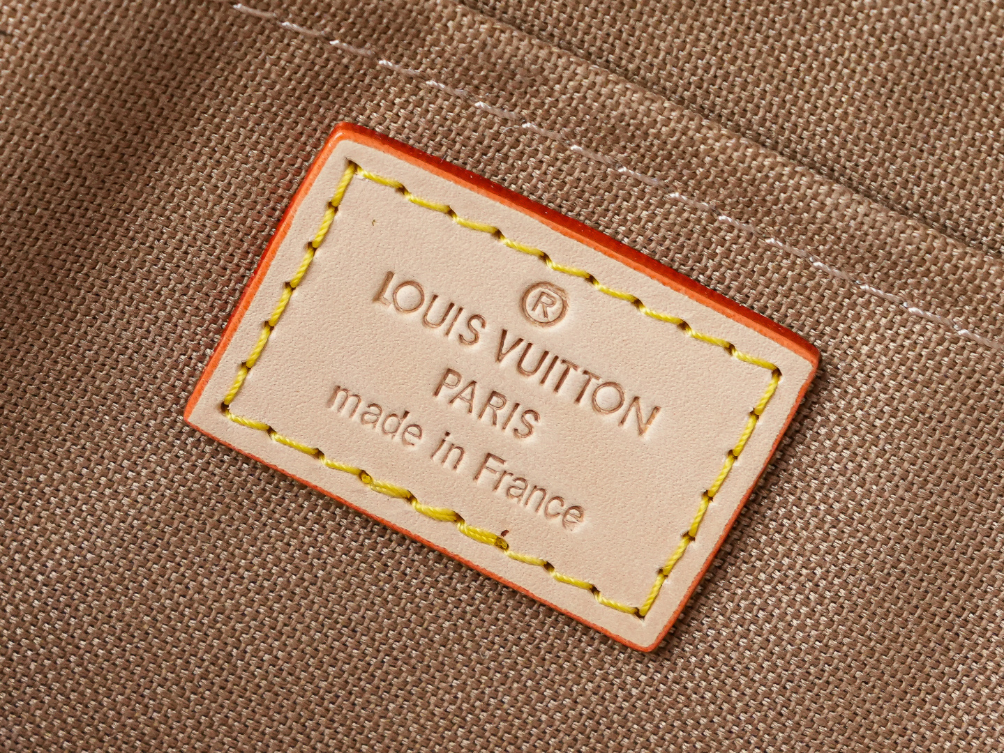 Louis Vuitton Alma Mini Customizable Leather Handbag - Image 9