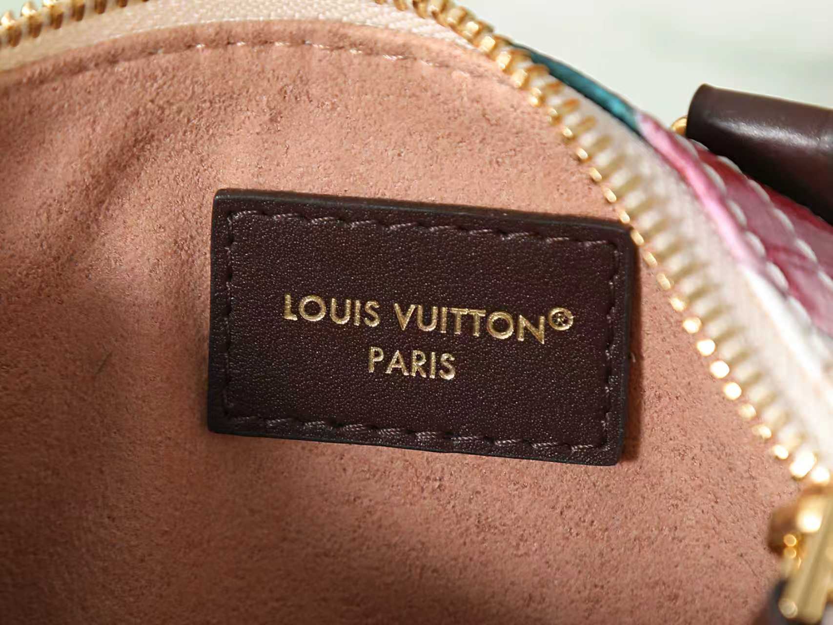 Louis Vuitton Nano Speedy Handbag in Monogram Eden - Image 9