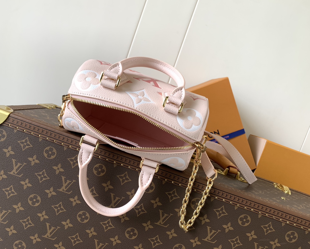 Louis Vuitton Speedy Bandoulière 20 Monogram Empreinte Bag - Image 9