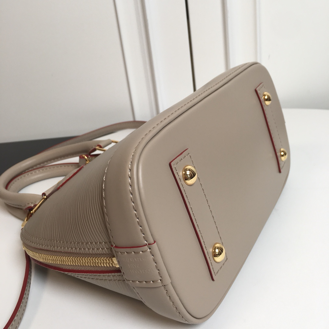 Louis Vuitton Alma BB Epi Leather Handbag - Image 9