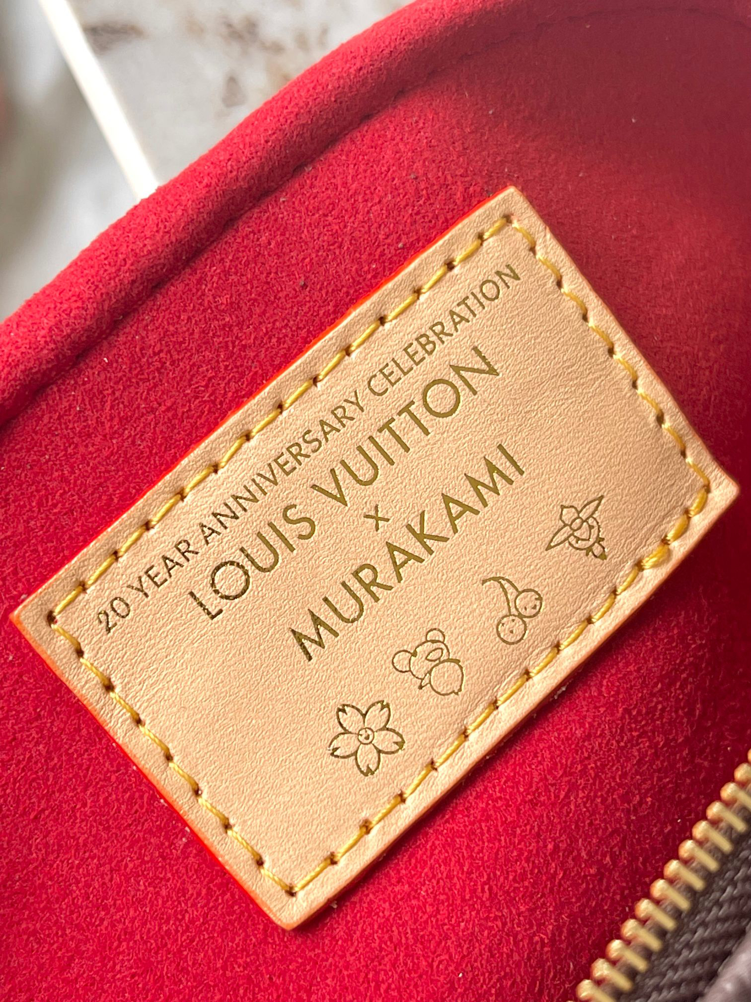 Louis Vuitton Mini Bumbag M13449 Monogram Cherry - Image 9