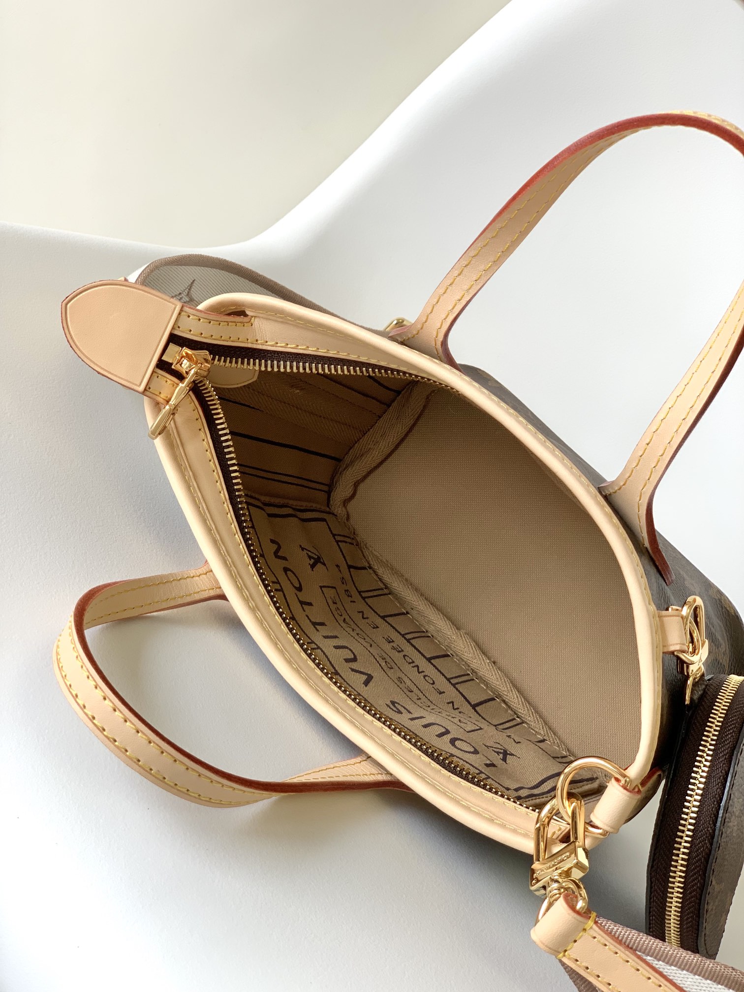 Louis Vuitton Neverfull BB Tote Bag M46705 - Image 9