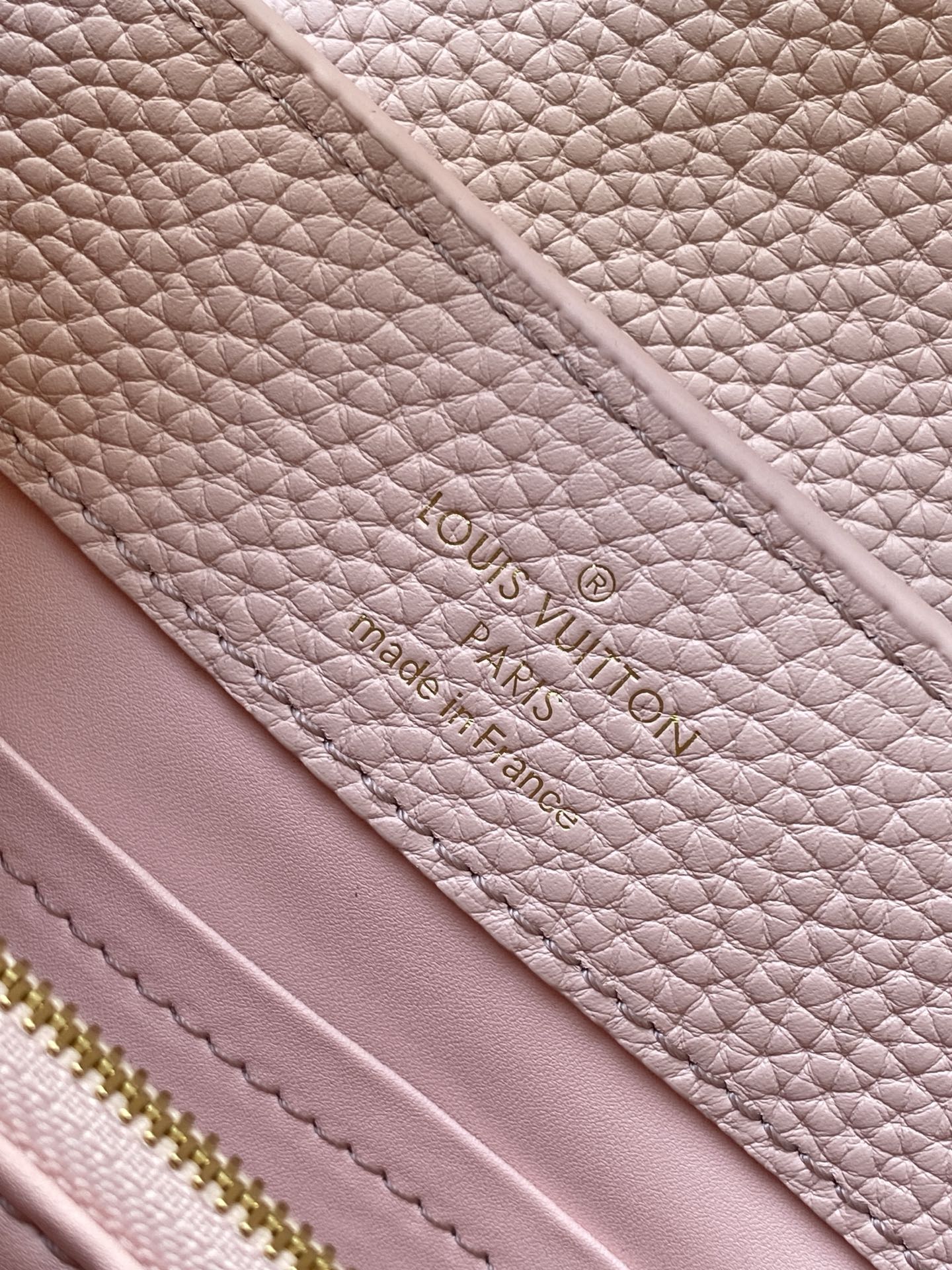 Louis Vuitton Capucines Custom Leather Crossbody Bag - Image 9