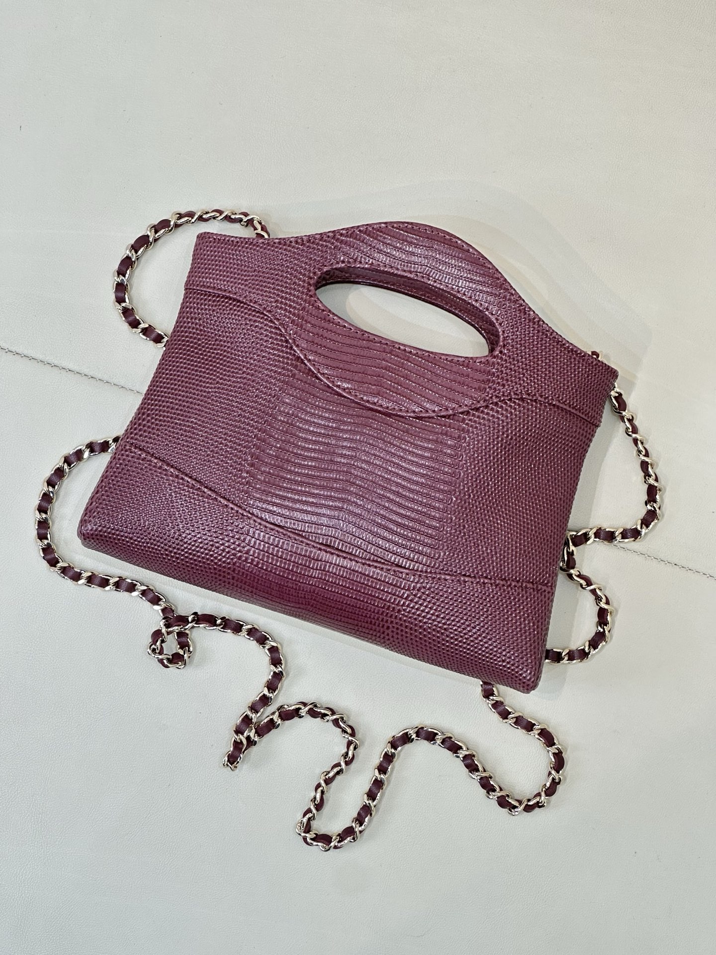 Chanel 31 Nano Crossbody Bag in Textured Calfskin - Image 9