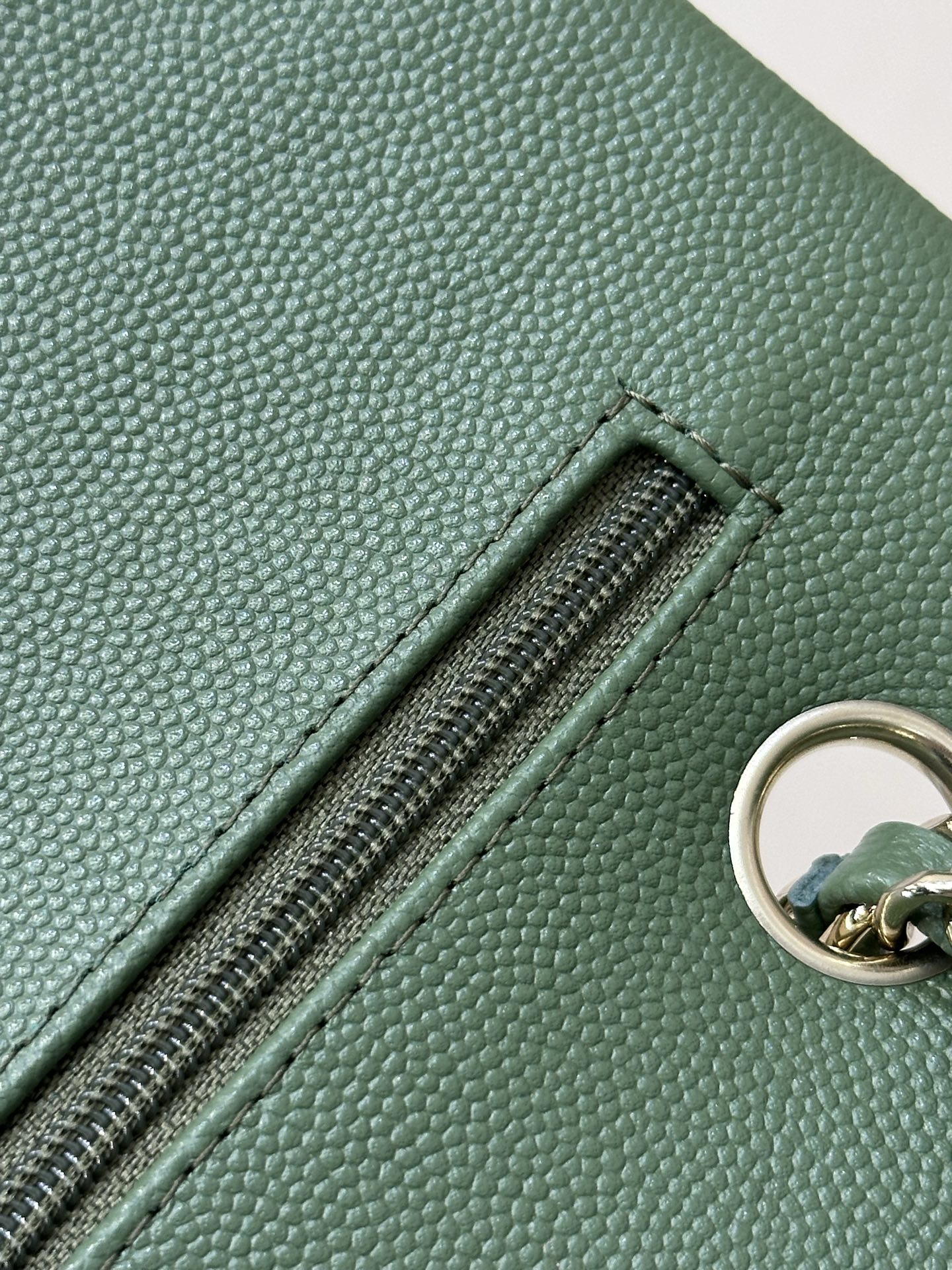 Chanel Classic Flap Handbag, Small Size - Image 9