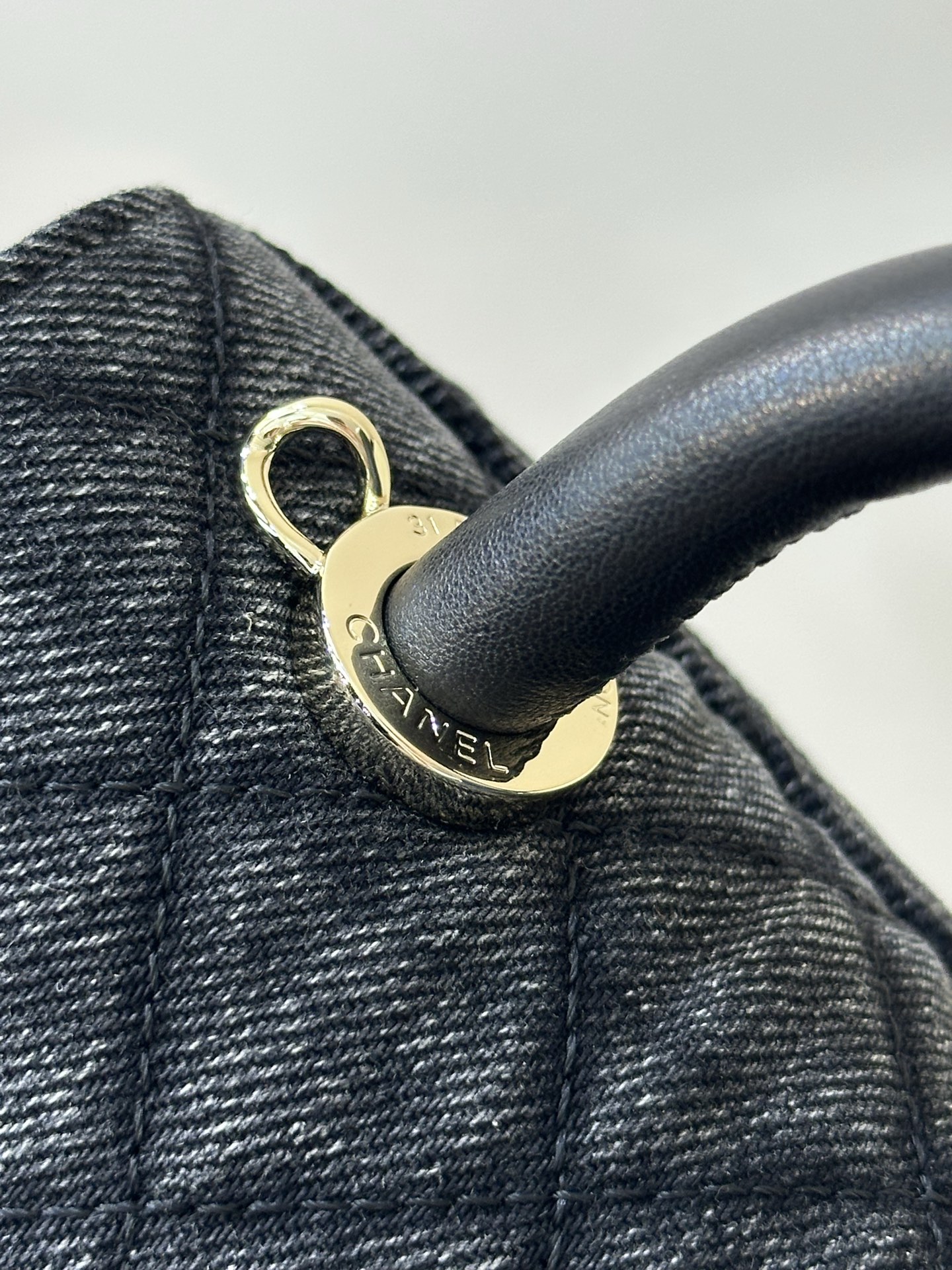 Chanel Coco Handle Mini Denim Handbag - Image 9