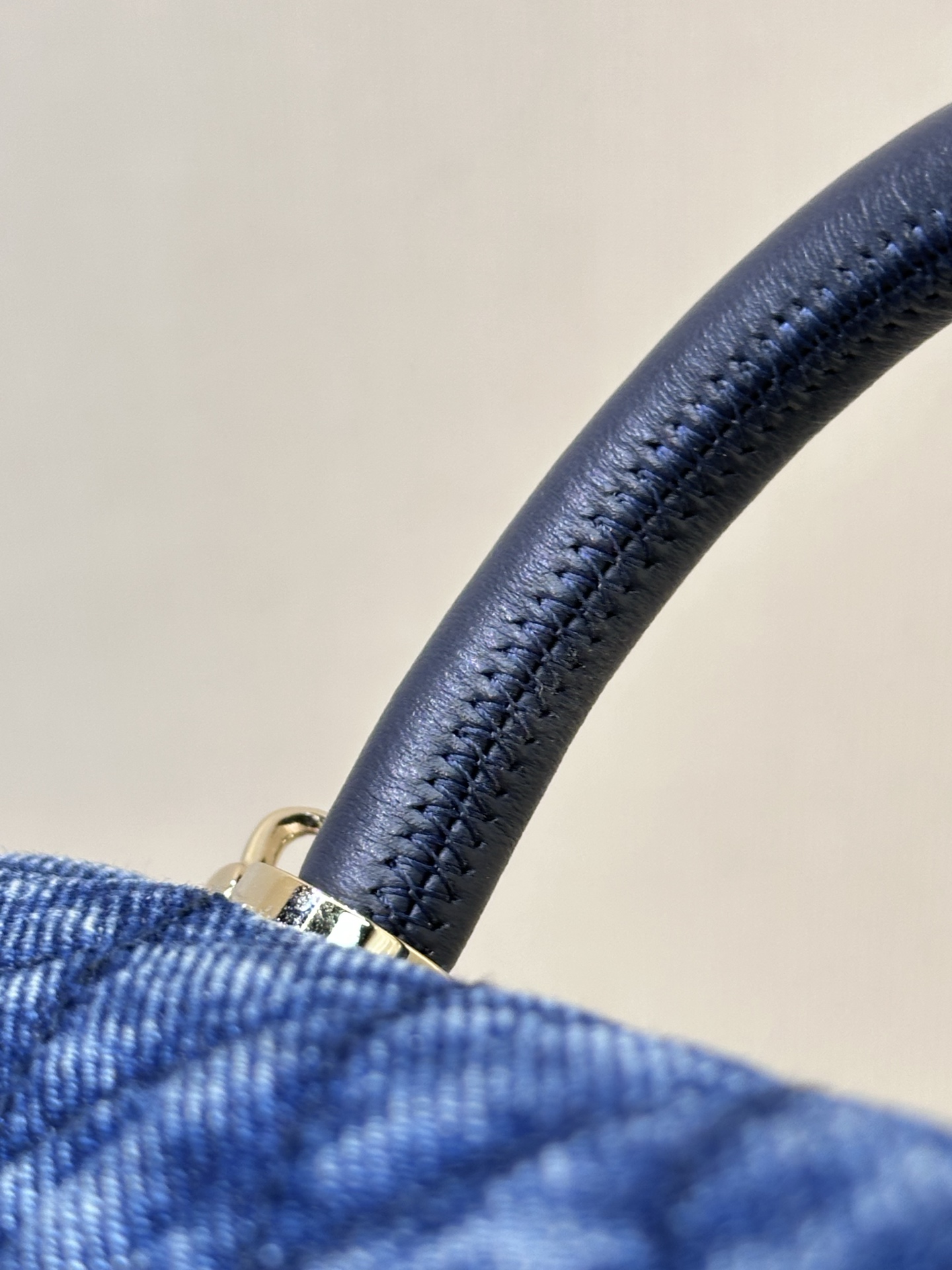 Chanel Coco Handle Mini Denim Handbag - Image 9