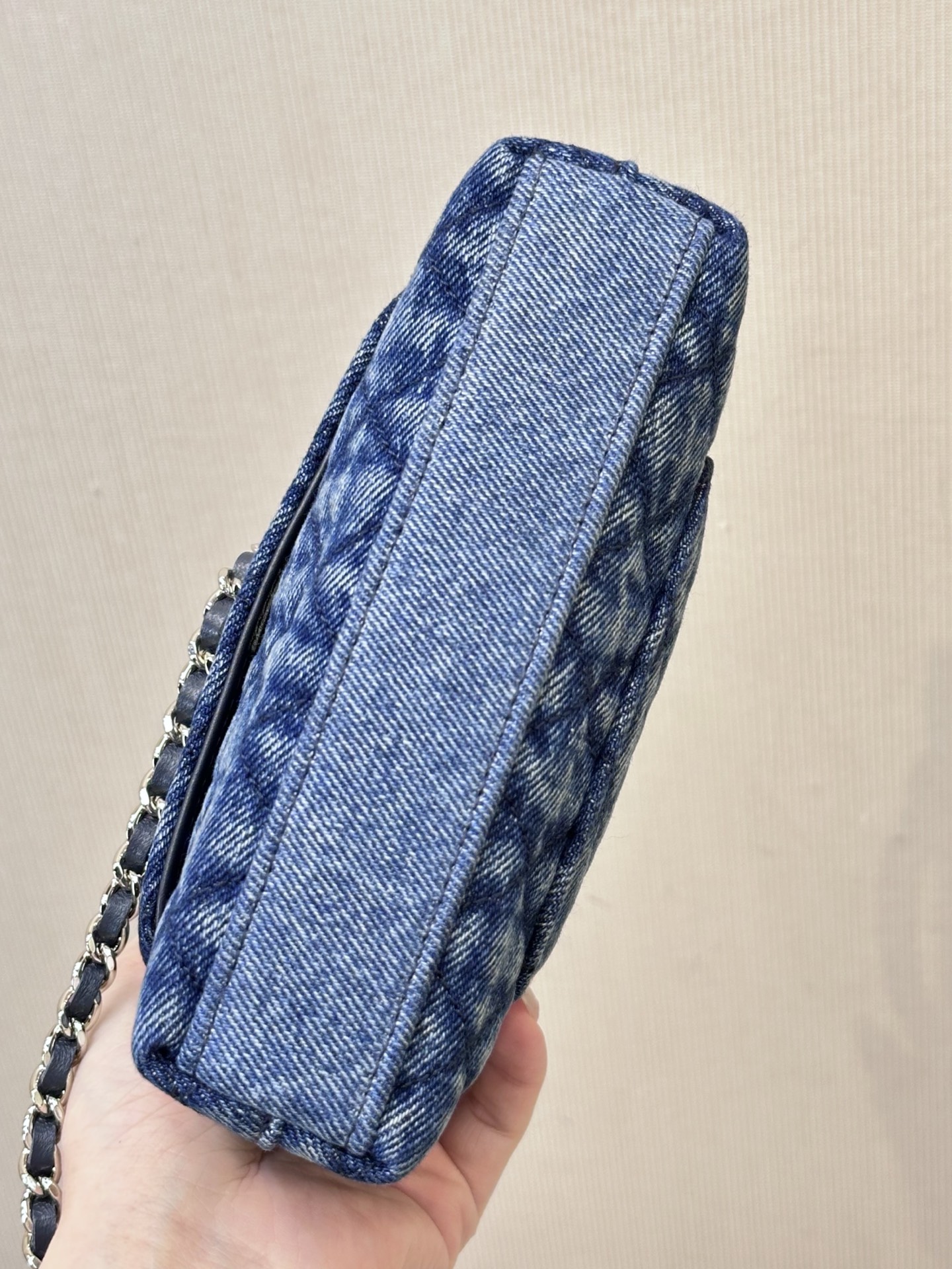 Chanel Coco Handle Mini Denim Handbag - Image 9