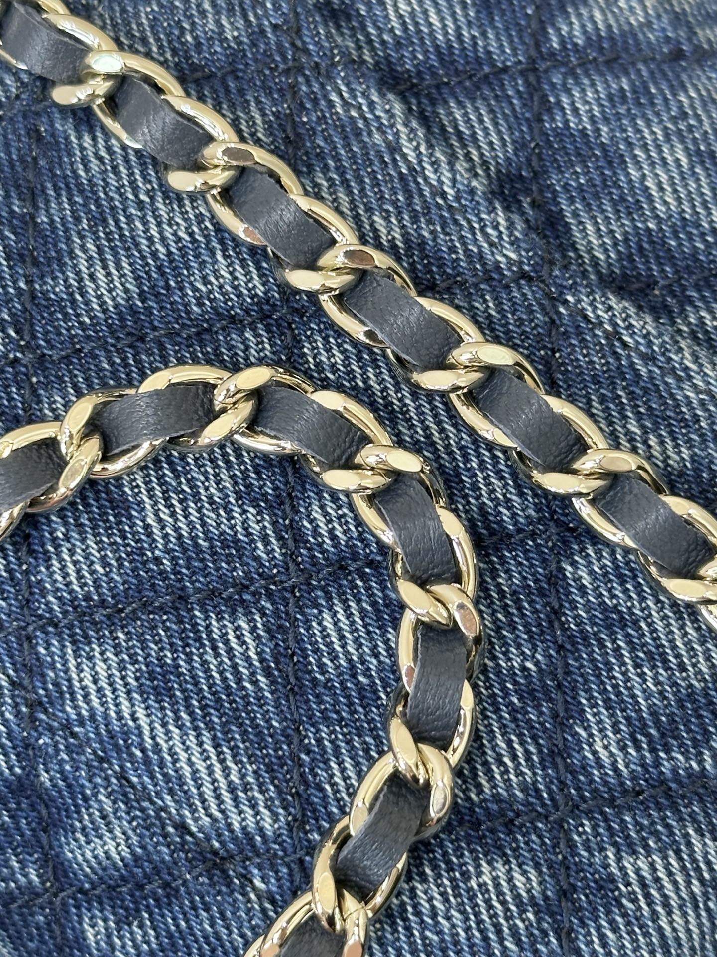 Chanel Coco Handle Mini Denim Handbag - Image 9