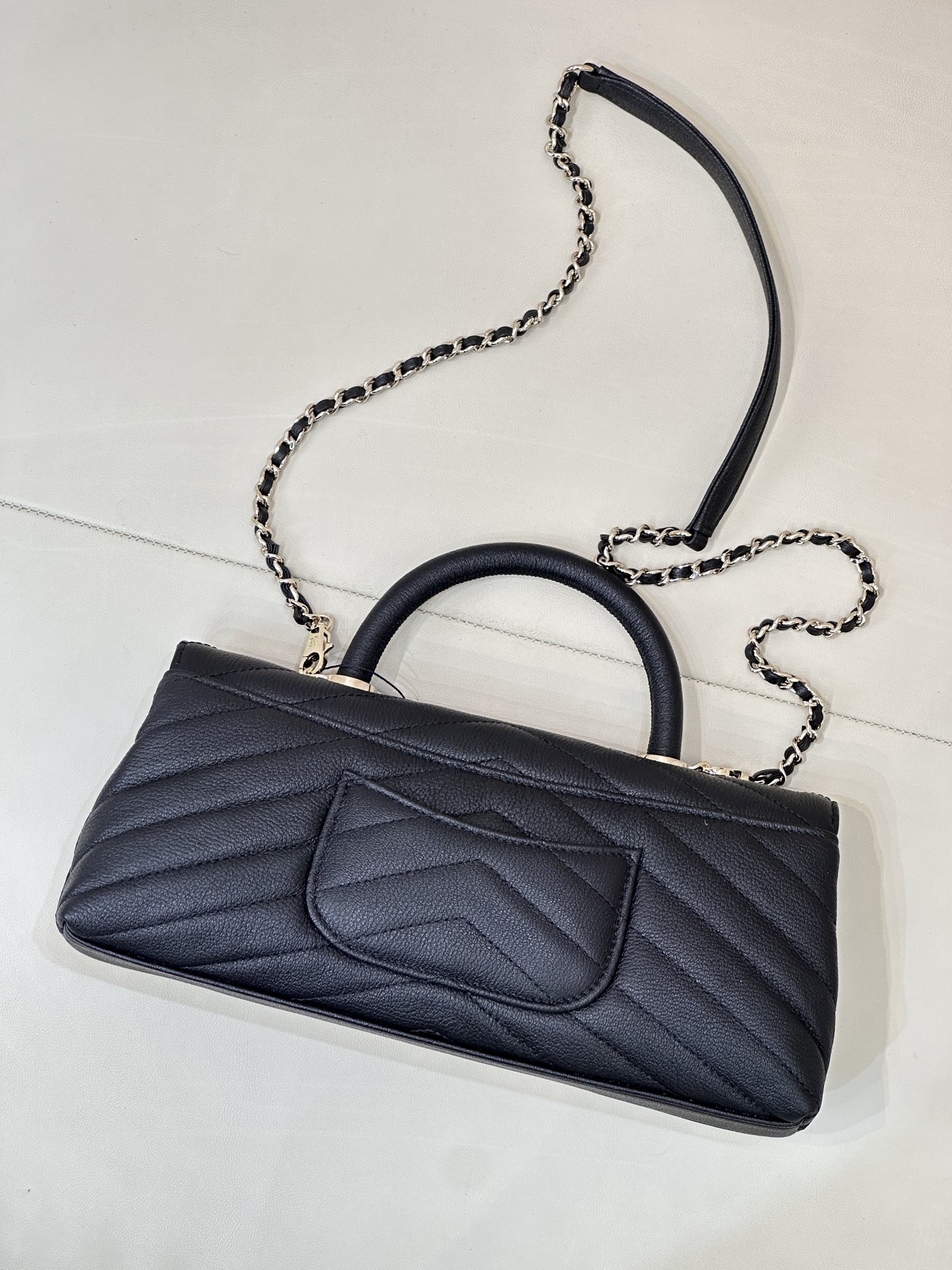 Chanel Coco Handle Extended Top Handle Bag - Image 9