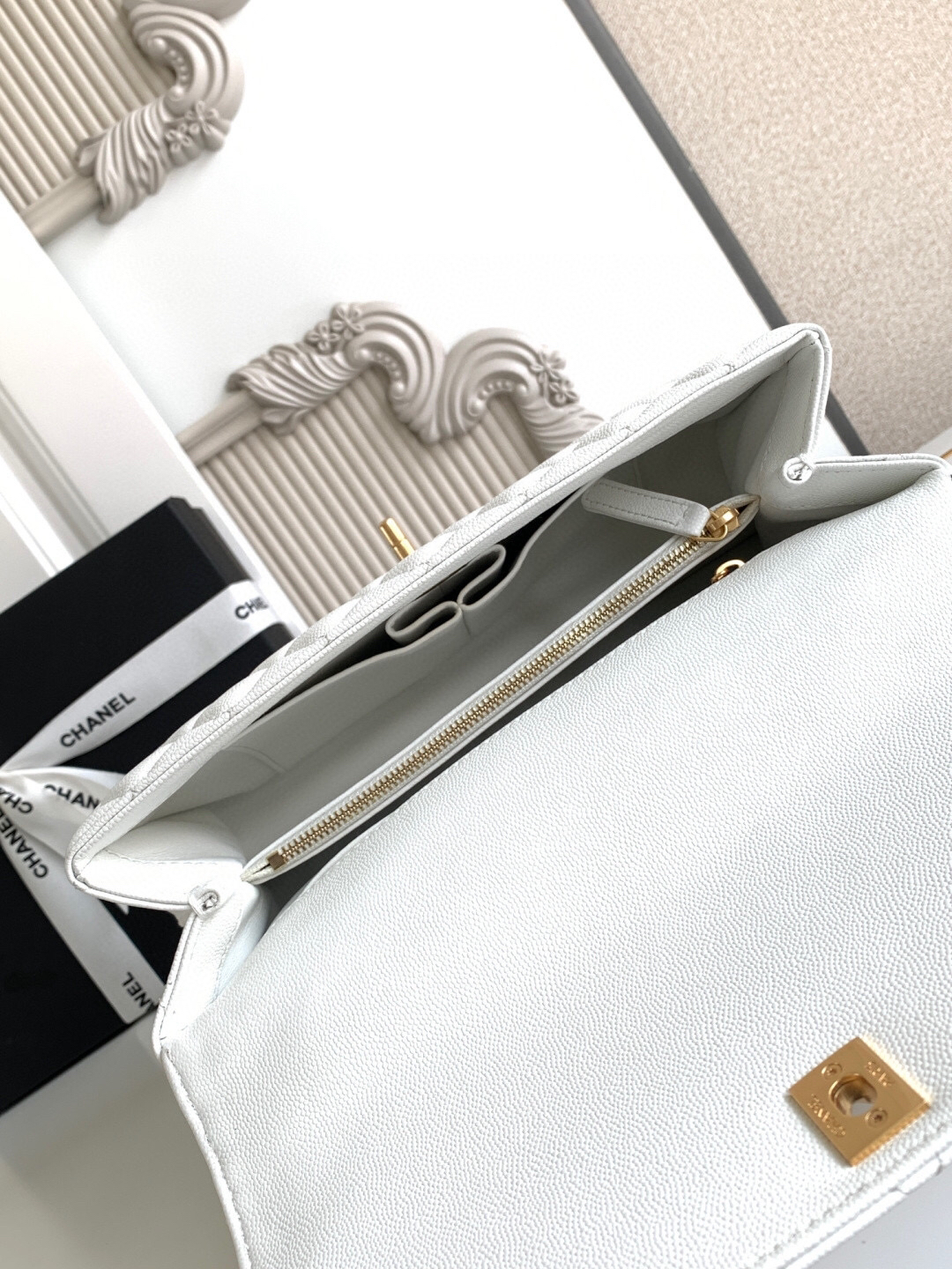Chanel Coco Handle Mini Flap Top-Handle Handbag - Image 9
