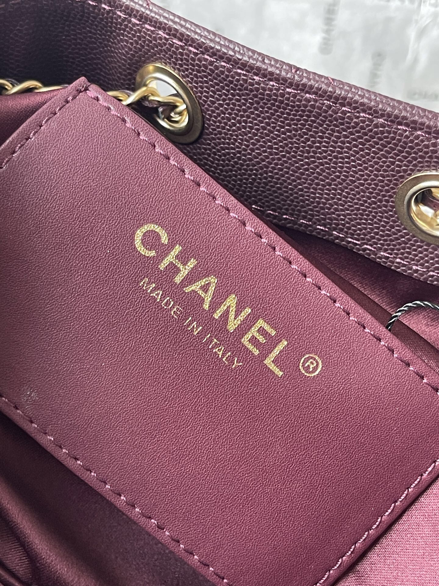 Chanel Quilted Leather Hobo Crossbody Bag AS5293 - Image 9