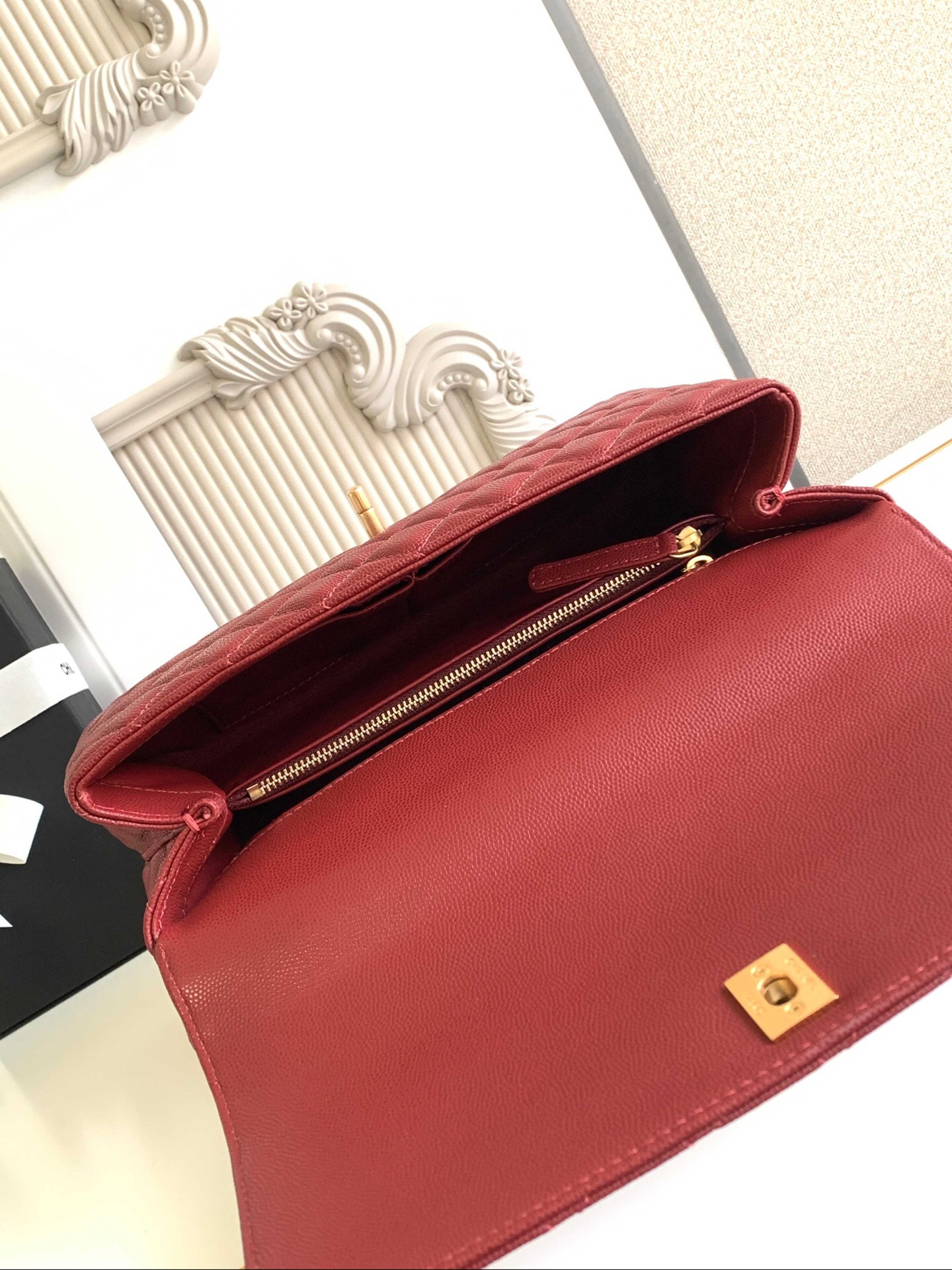 Chanel Coco Handle Mini Top-Handle Handbag - Image 9