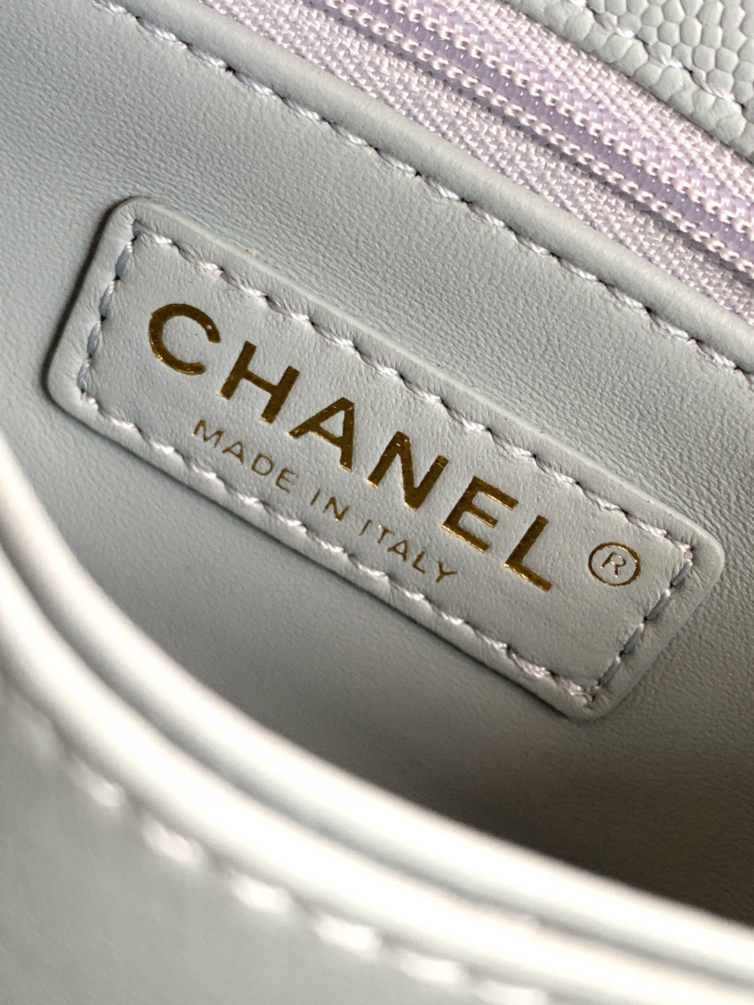 Chanel Mini Coco Handle Top Handle Bag AS2215 - Image 9