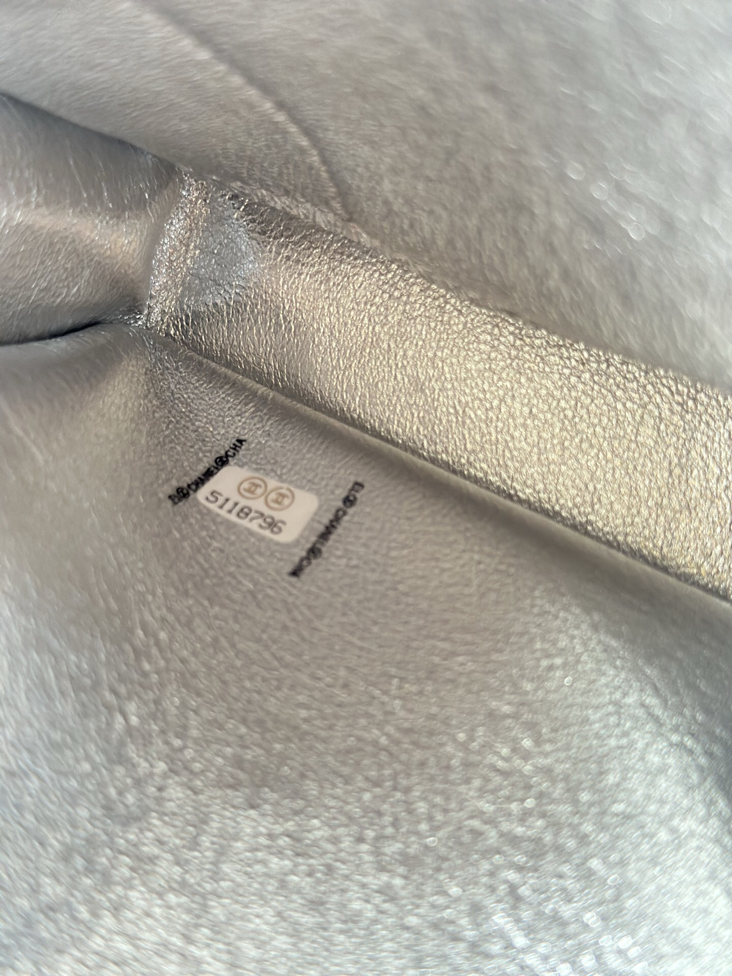 Chanel Vintage Quilted Lambskin Underarm Bag - Image 9