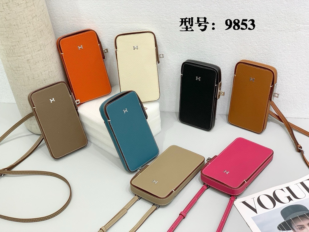 Hermès Hac a Box Tadelakt Calfskin Phone Case - Image 9