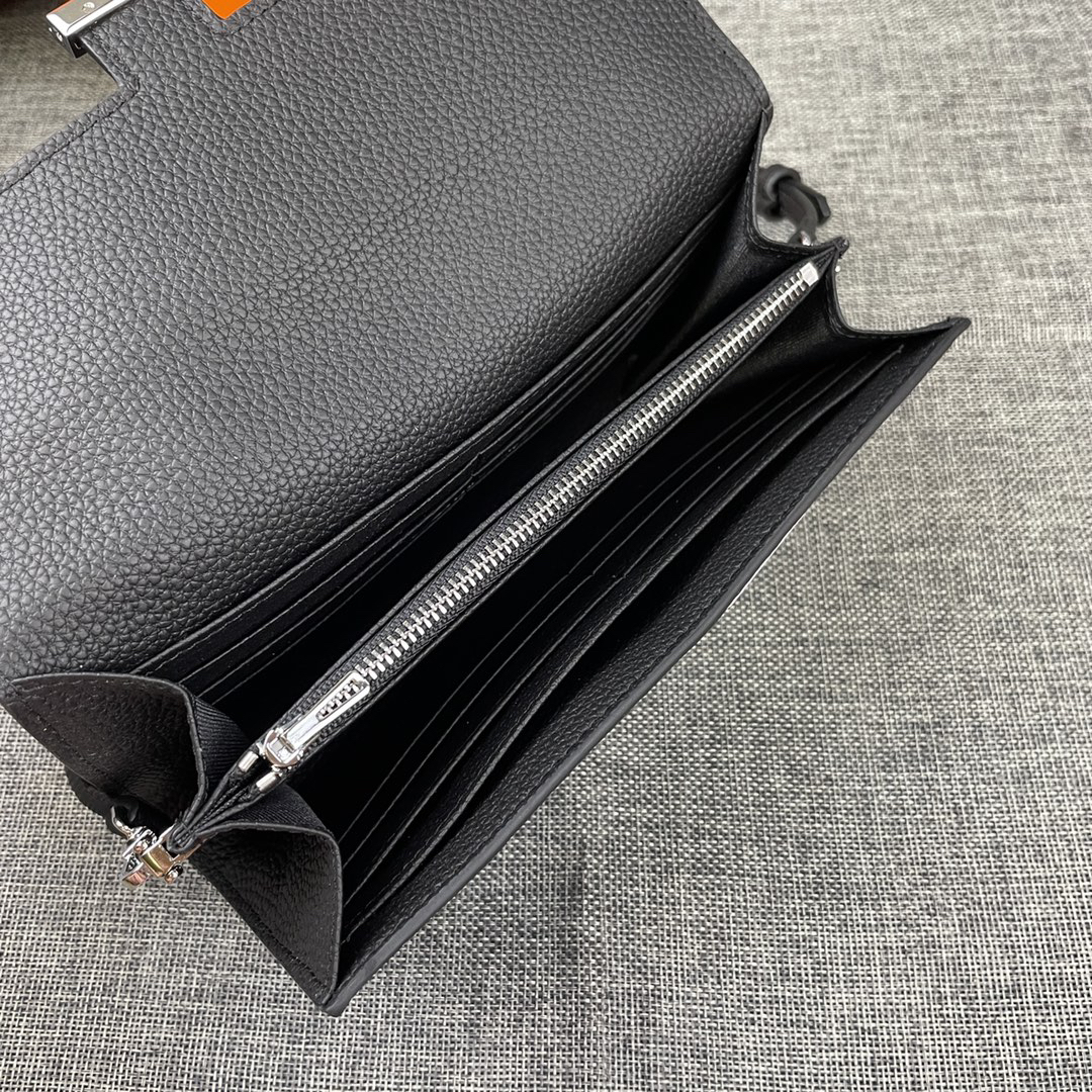 Hermes Constance Togo Leather Shoulder Bag - Image 9