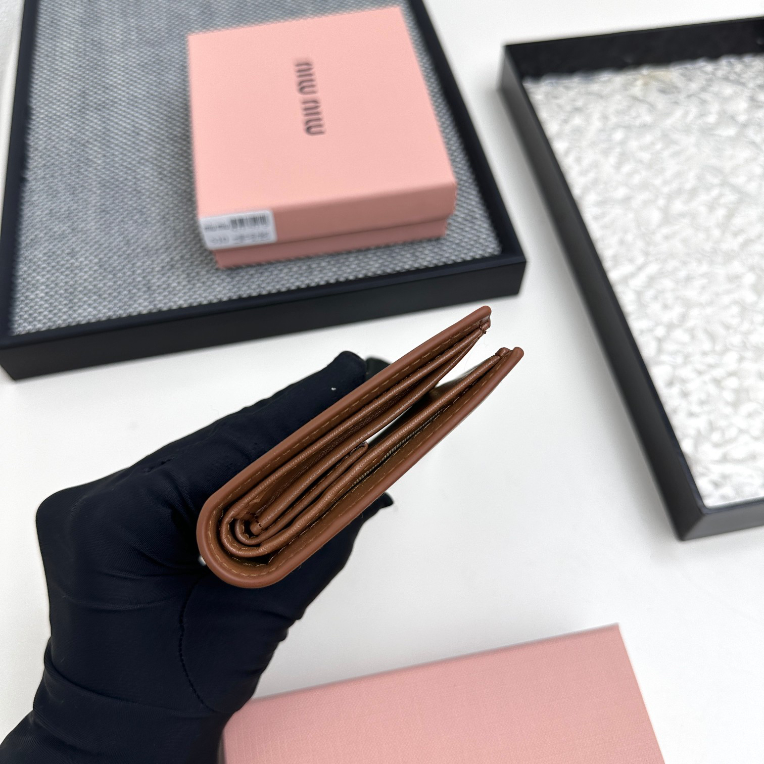 Miu Miu Leather Coin Purse - Image 9