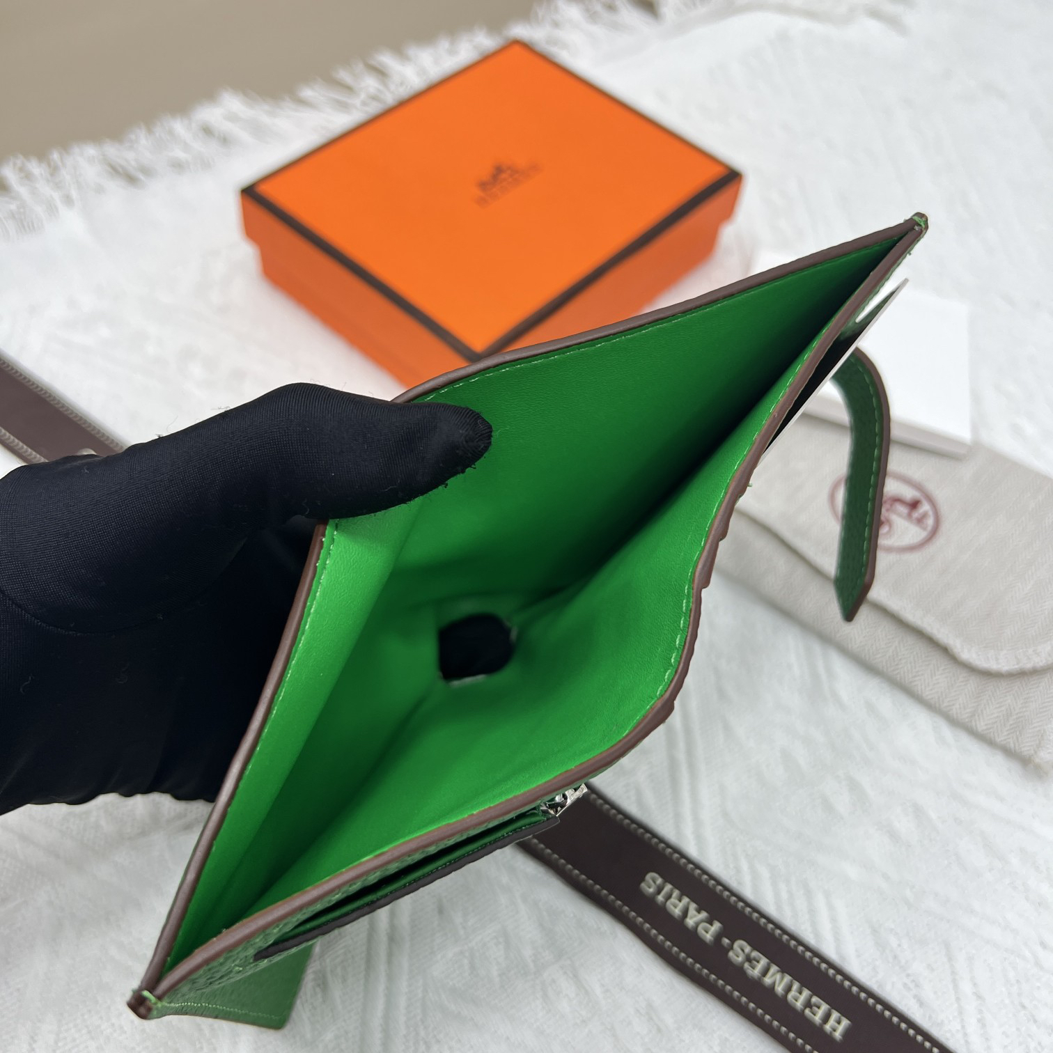 Hermes Constance Leather Shoulder Bag - Image 9