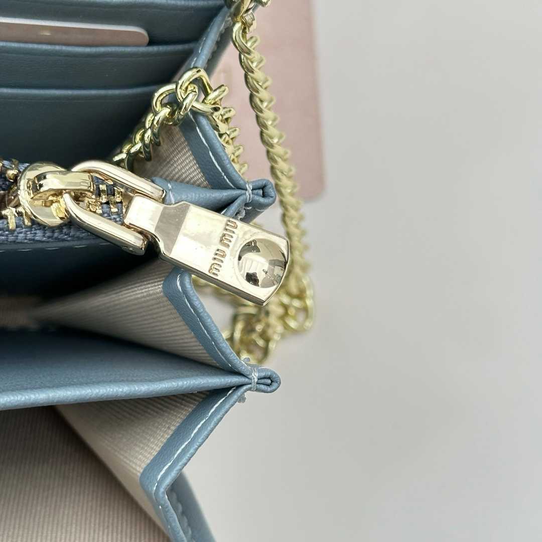 Miu Miu Mini Lambskin Bag - Image 9