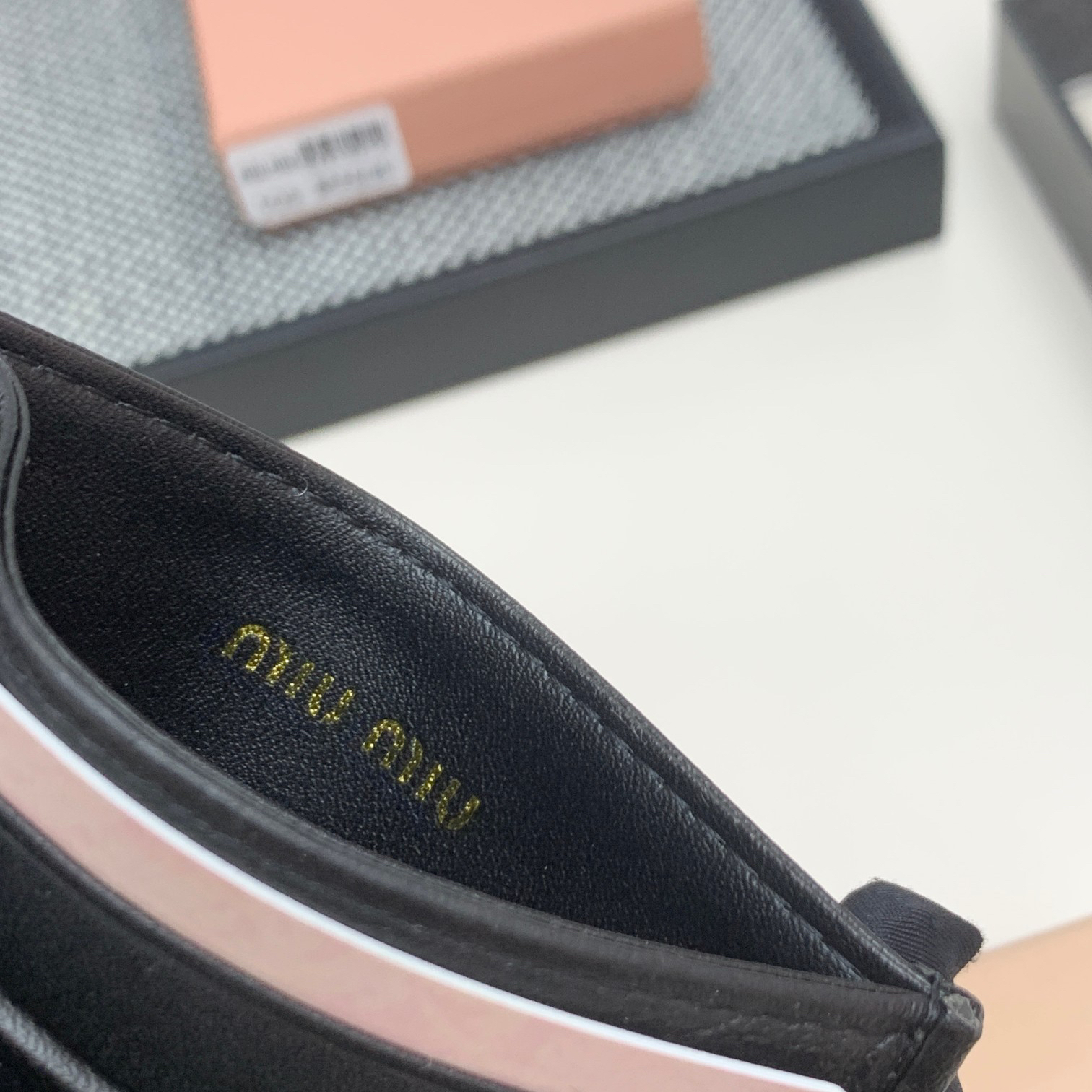 Miu Miu Lambskin Wallet Card Holder - Image 9