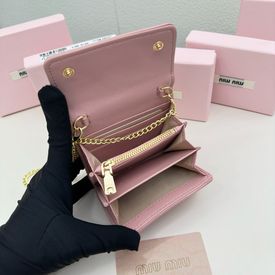Miu Miu Lambskin Mini Bag 3512 - Image 9