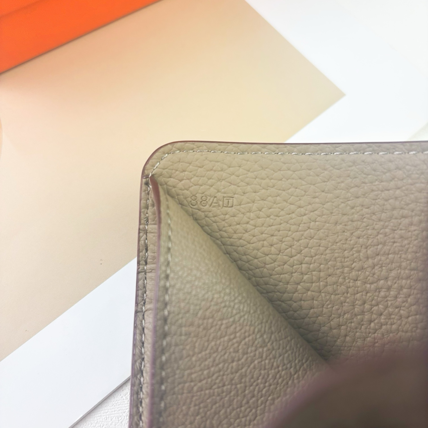 Hermès Silk'in Togo Women's Wallet - Image 9