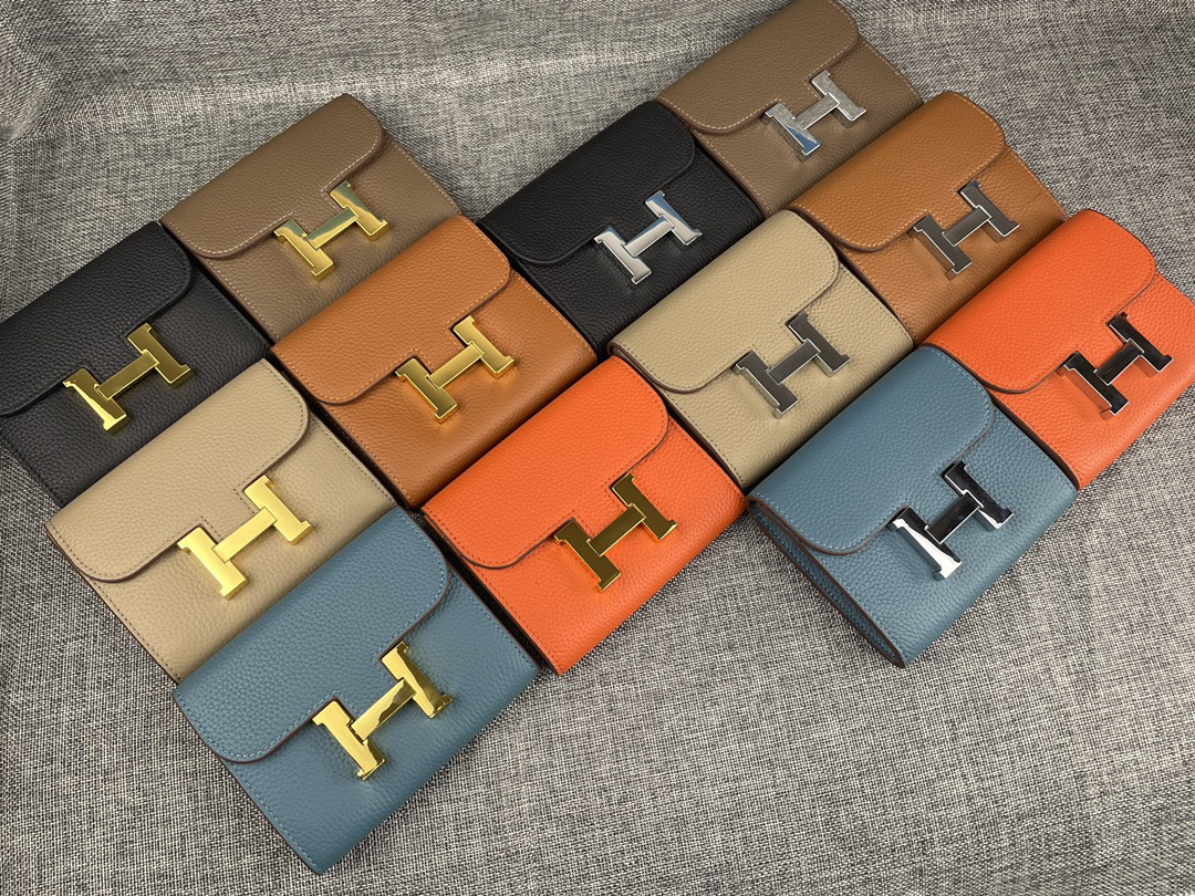 Hermès Constance Small Shoulder Bag in Togo Calfskin - Image 9