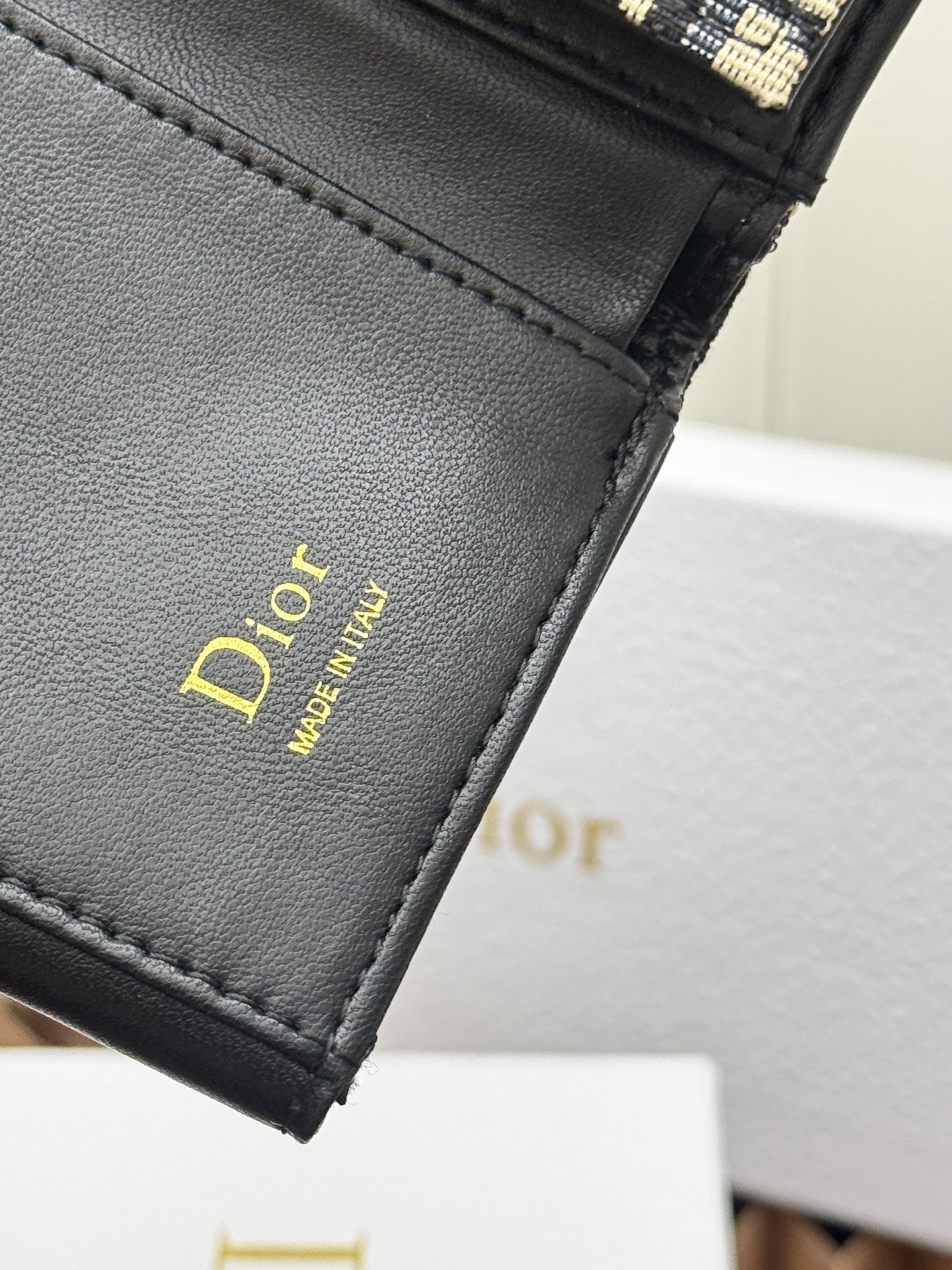 Lady Dior 'Lotus' Wallet - Image 9