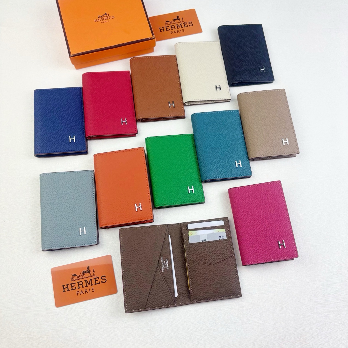 Hermes Barenia Faubourg City 8CC Card Holder - Image 9