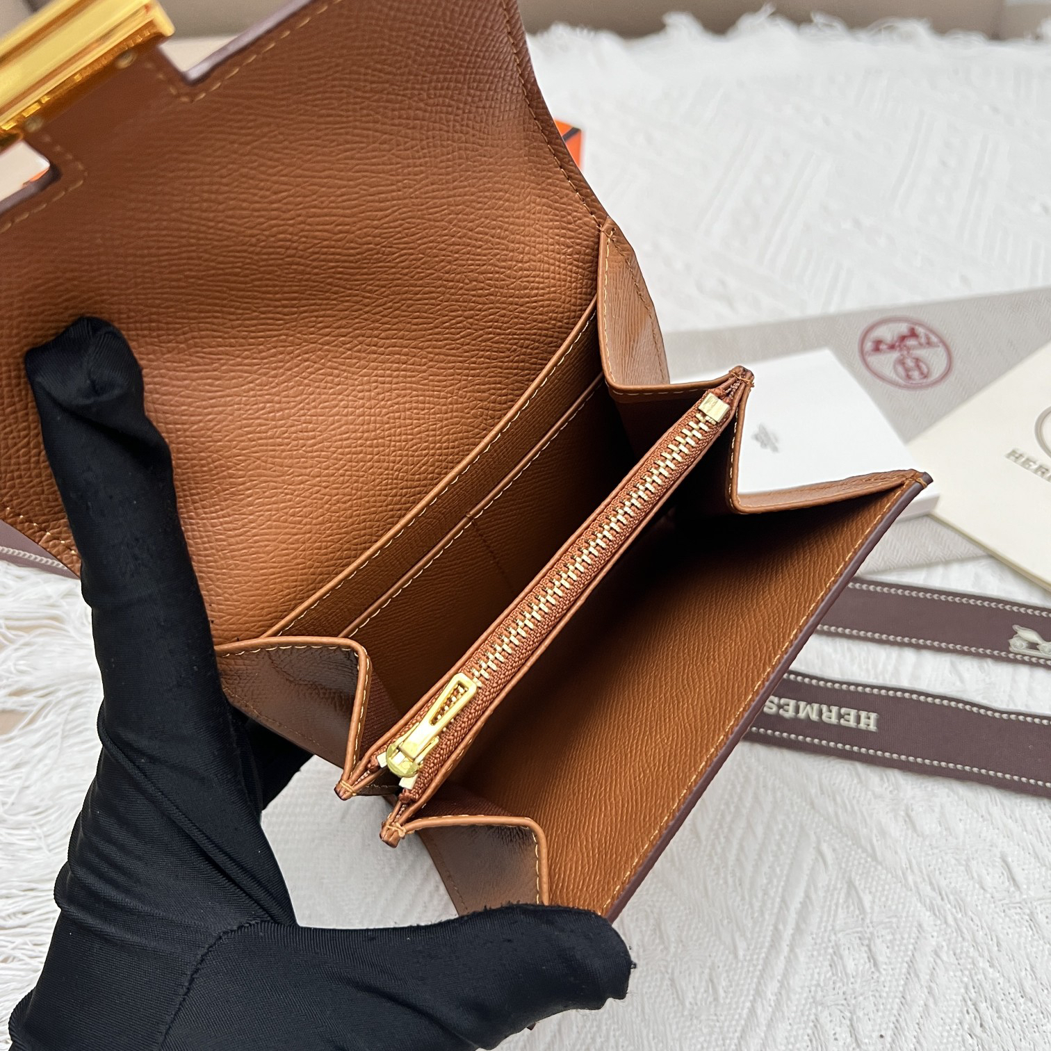 Hermès Constance Leather Crossbody Bag - Image 9