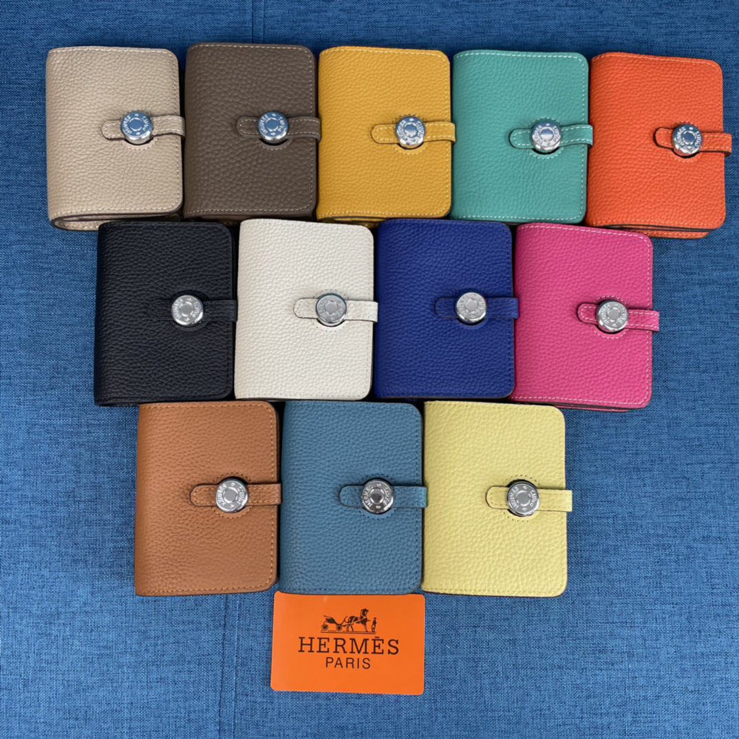 Hermes Togo Leather Card Holder - Image 9